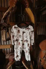 Boots & Bows Baby Co The Branding Pen Sleepwear Set