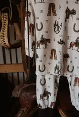 Boots & Bows Baby Co The Branding Pen Sleepwear Set