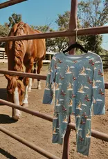 Boots & Bows Baby Co Little Dreaming Wrangler Sleepwear Set