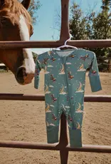Boots & Bows Baby Co Little Dreaming Wrangler Infant Sleeper