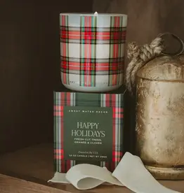 Sweet Water Decor Happy Holidays Soy Candle, 12oz