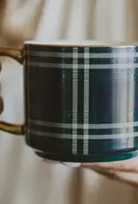 Sweet Water Decor Navy Plaid Coffee Mug