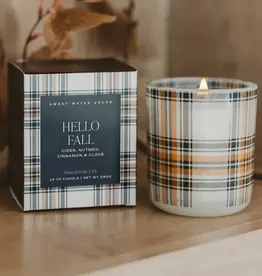 Sweet Water Decor Hello Fall Soy Candle, 12oz