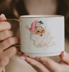 Sweet Water Decor Vintage Santa Coffee Mug