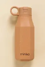 Minika Water Bottle w/Straw, Almond