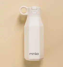 Minika Water Bottle w/Straw, Shell