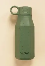 Minika Water Bottle w/Straw, Leaf