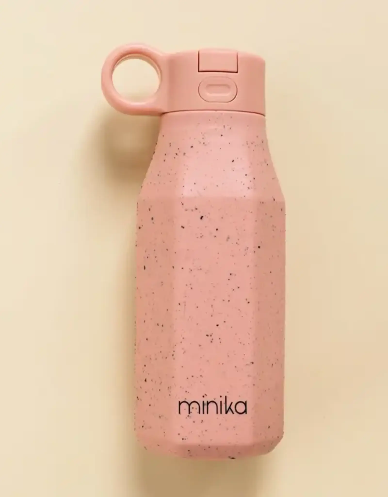 Minika Water Bottle w/Straw, Sorbet