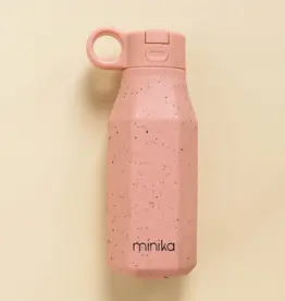 Minika Water Bottle w/Straw, Sorbet