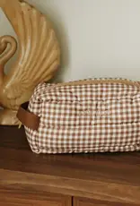 Minika Pouch, Vichy Brown