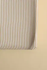 Minika Changing Pad Cover, Stripe Beige
