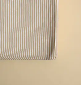 Minika Changing Pad Cover, Stripe Beige
