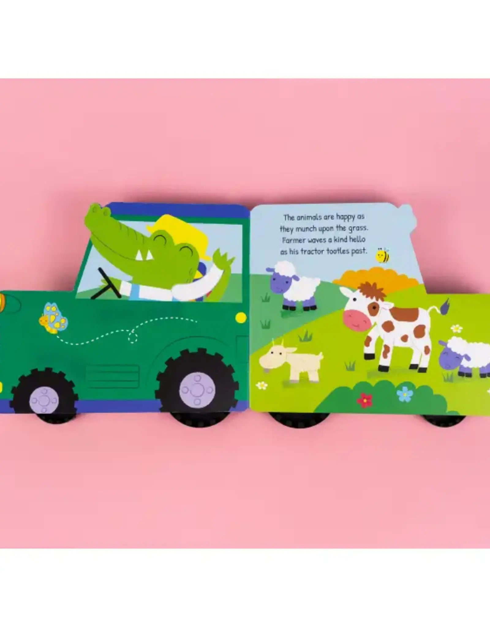 Robert Frederick Ltd Push Along Book, My First Tractor