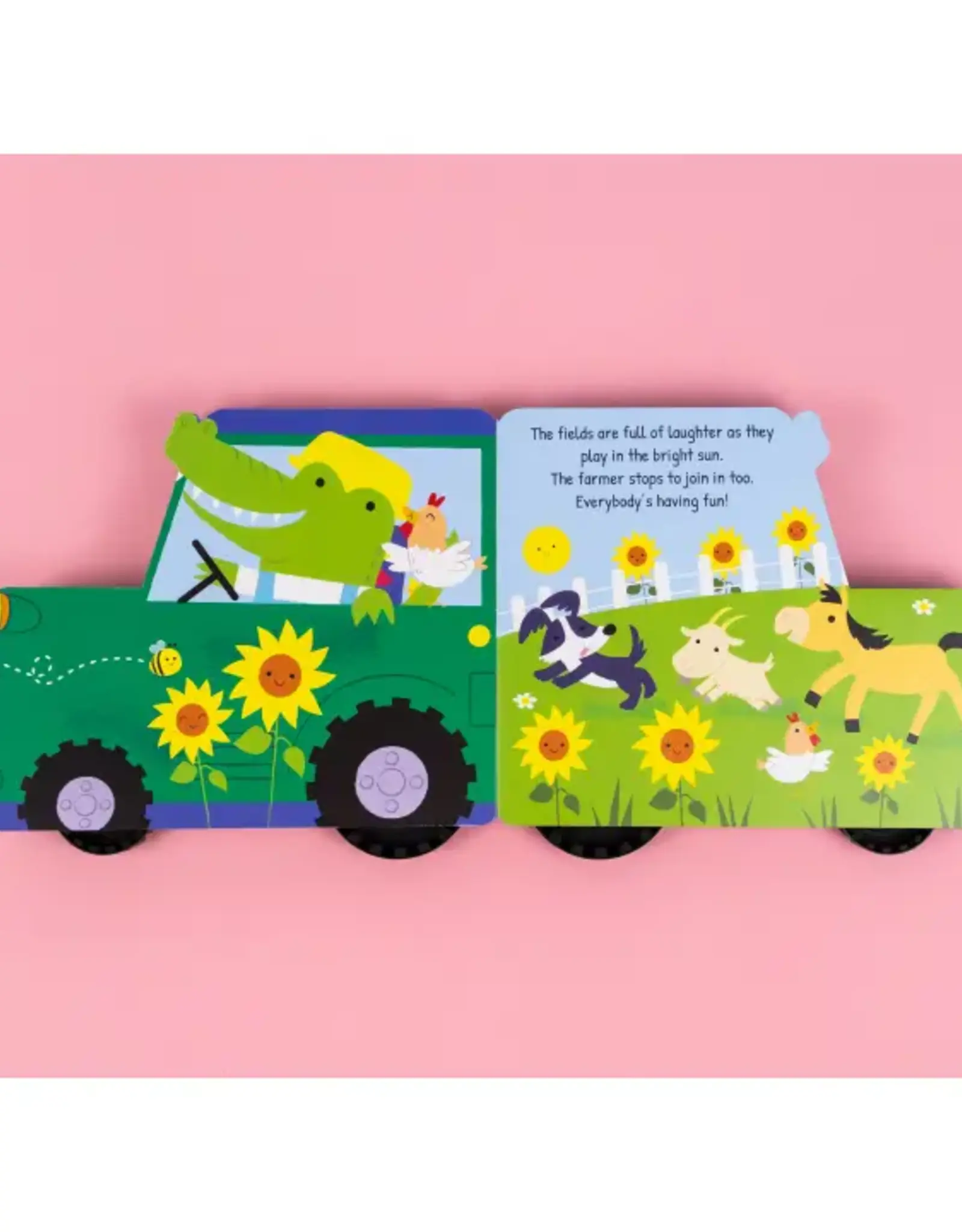 Robert Frederick Ltd Push Along Book, My First Tractor