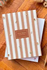 Luly Studio Co Tiny Notepad Jotter, Terracota Gingham
