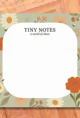 Luly Studio Co Mini Notepad, Green Floral