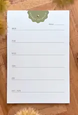 Luly Studio Co Notepad, Weekly Planner