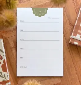 Luly Studio Co Notepad, Weekly Planner
