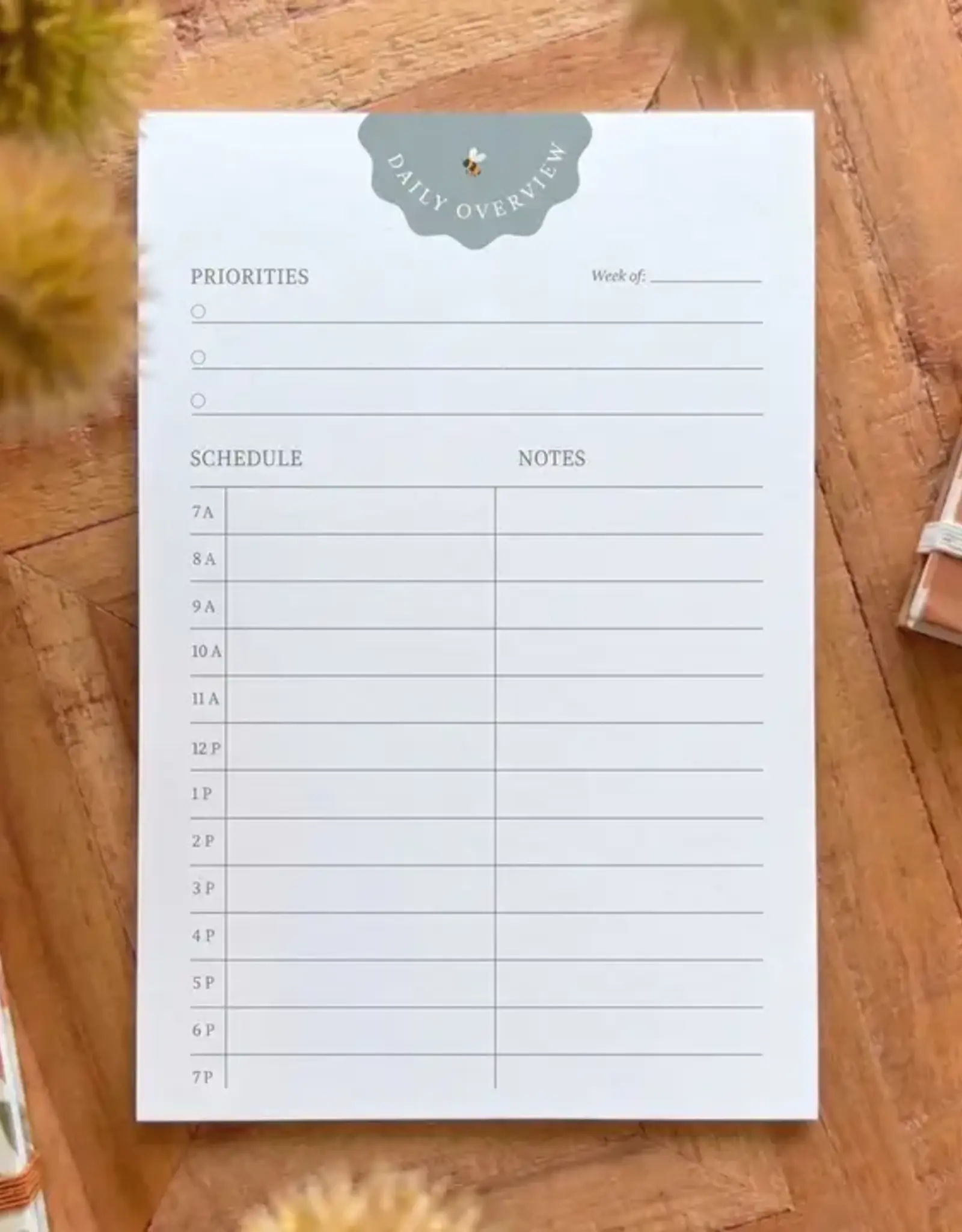 Luly Studio Co Minimalistic Daily Planner