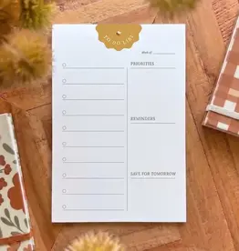 Luly Studio Co Minimalistic To Do List Notepad