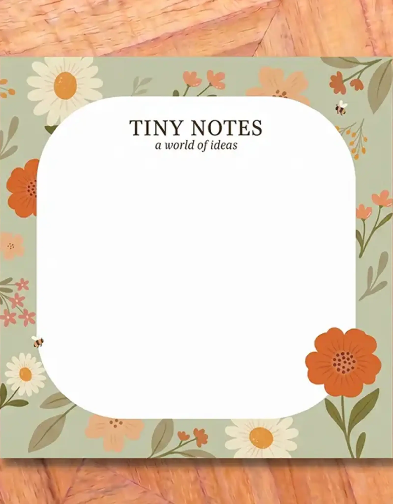 Luly Studio Co Notebook Set, Green Wildflowers