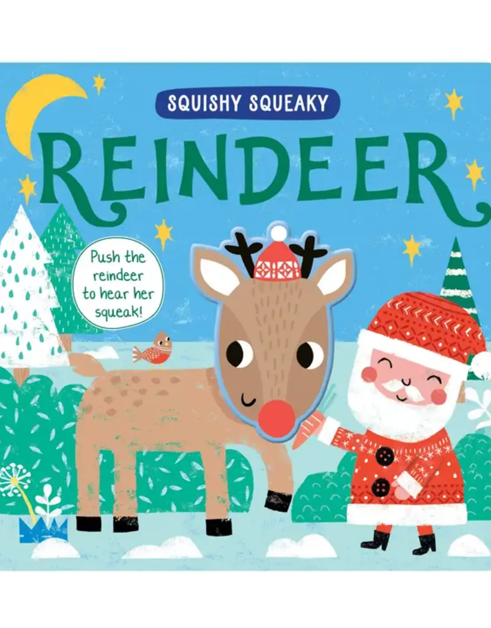 Robert Frederick Ltd Squishy & Squeaky Book, Reindeer