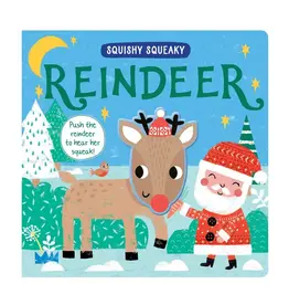 Robert Frederick Ltd Squishy & Squeaky Book, Reindeer