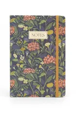 Robert Frederick Ltd Notebook, Charcoal & Orchre Florals