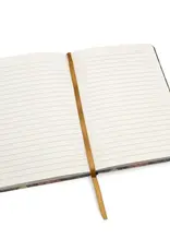 Robert Frederick Ltd Notebook, Charcoal & Orchre Florals