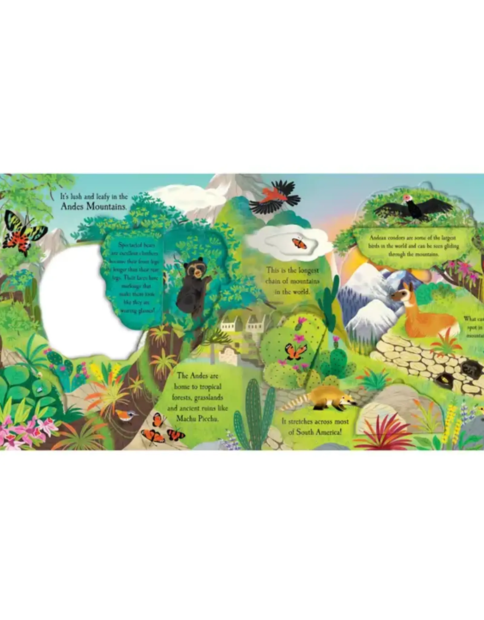 Robert Frederick Ltd Lift The Flap Book, Let's Explore The Mountains