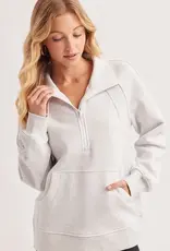 Raglan Quarter Zip Pullover