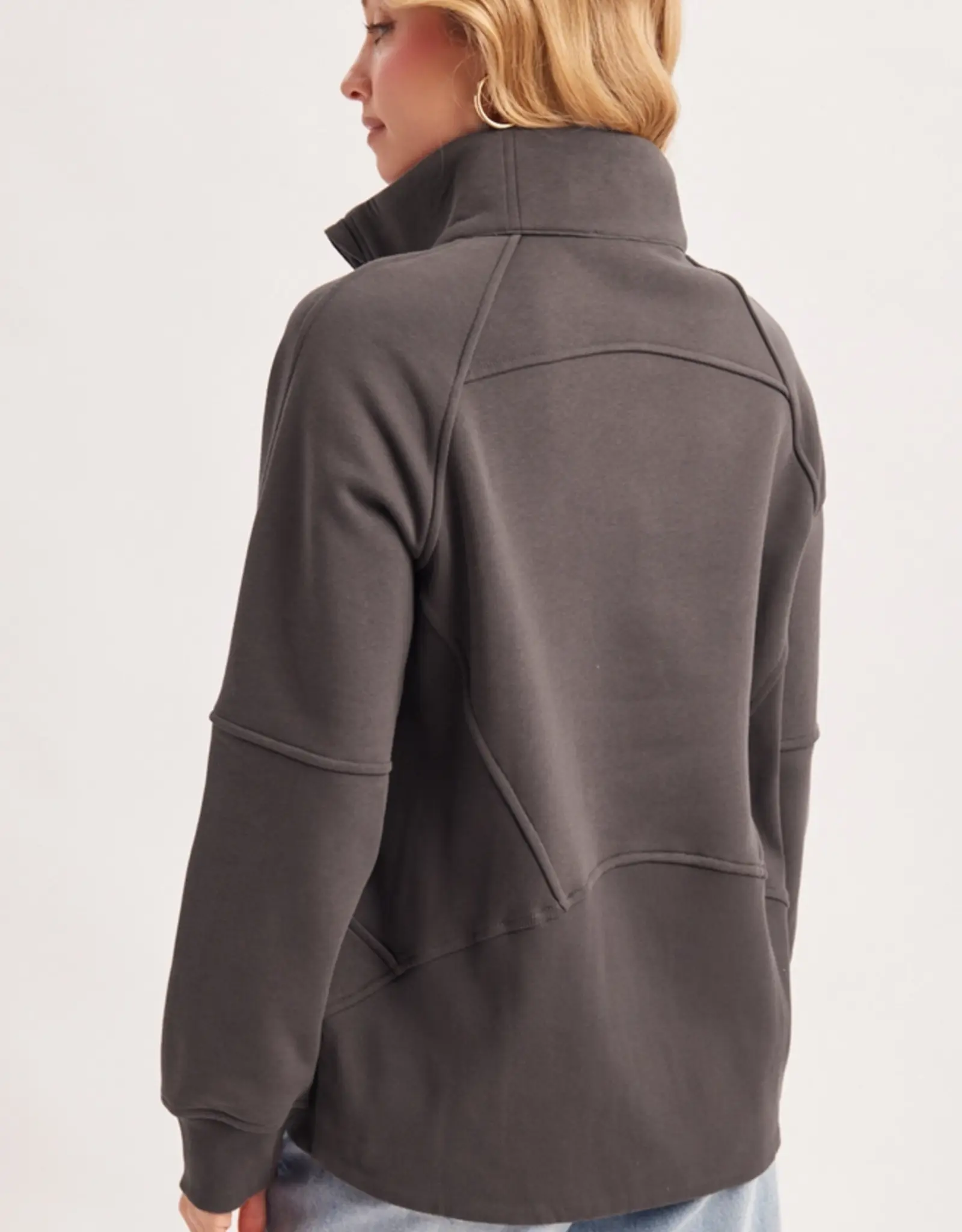 Raglan Quarter Zip Pullover