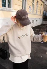 Blonde Ambition Embroidered Flying Mallards Crewneck