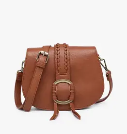 Jen & Co. Georgie Front Detail Crossbody, Brown