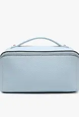 Jen & Co. Paxton Makeup Bag, Cloud Blue