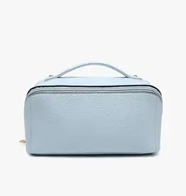 Jen & Co. Paxton Makeup Bag, Cloud Blue