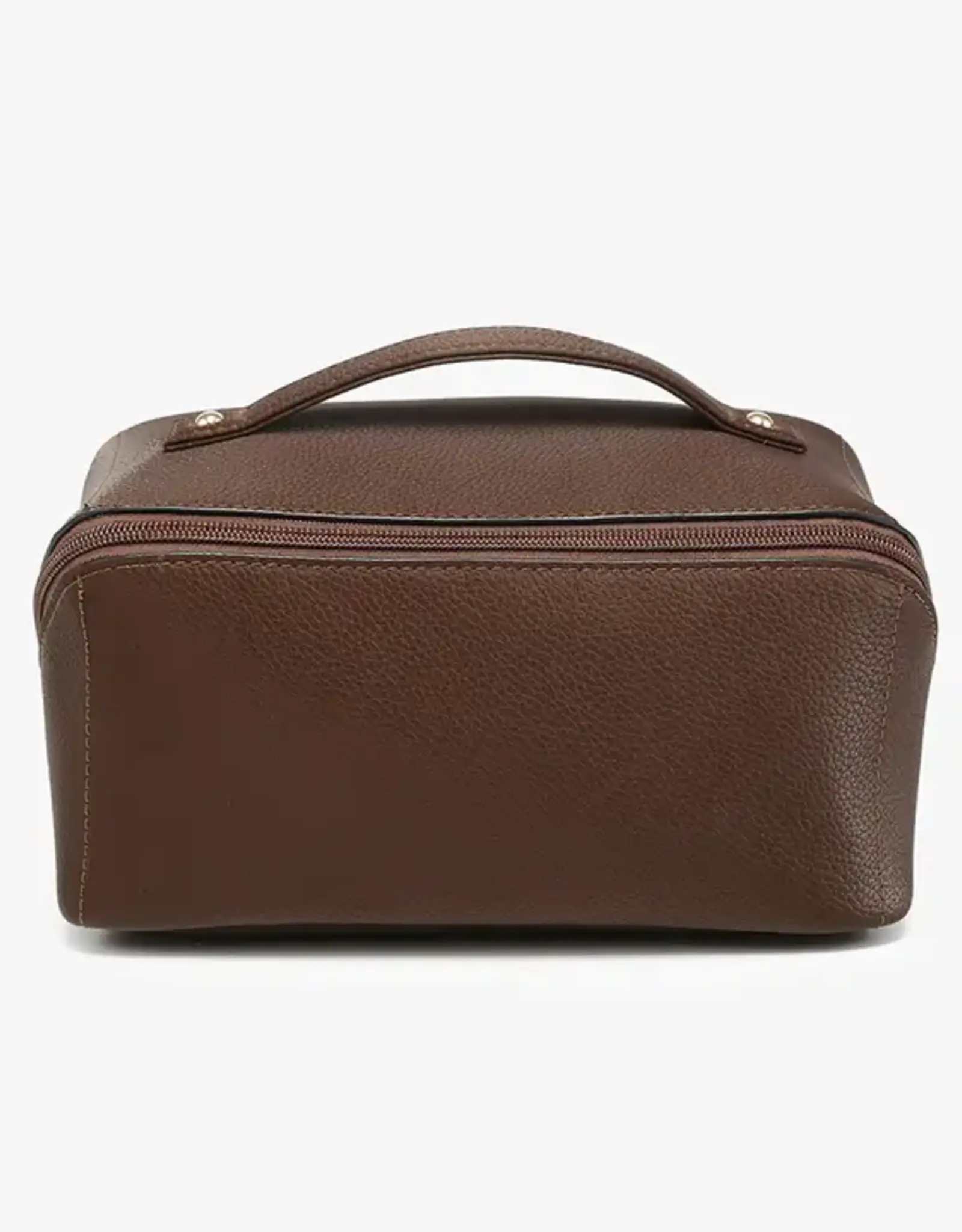 Jen & Co. Paxton Makeup Bag, Rich Brown