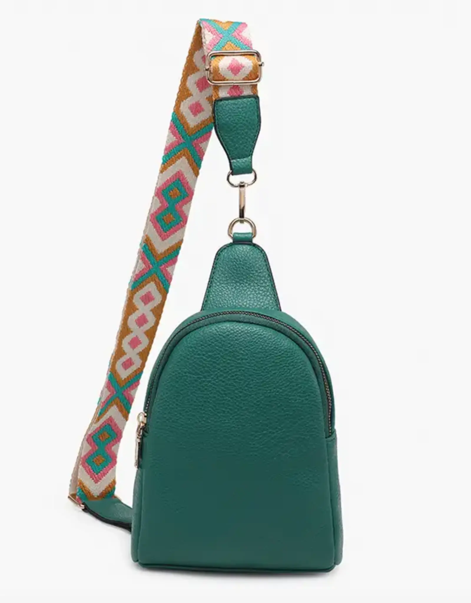 Jen & Co. Ellen Sling Bag, Kelly Green