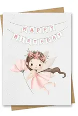 Paper Kuts Card, Happy Birthday Banner & Fairy