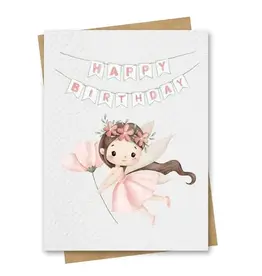 Paper Kuts Card, Happy Birthday Banner & Fairy