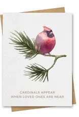 Paper Kuts Card, Cardinals Appear