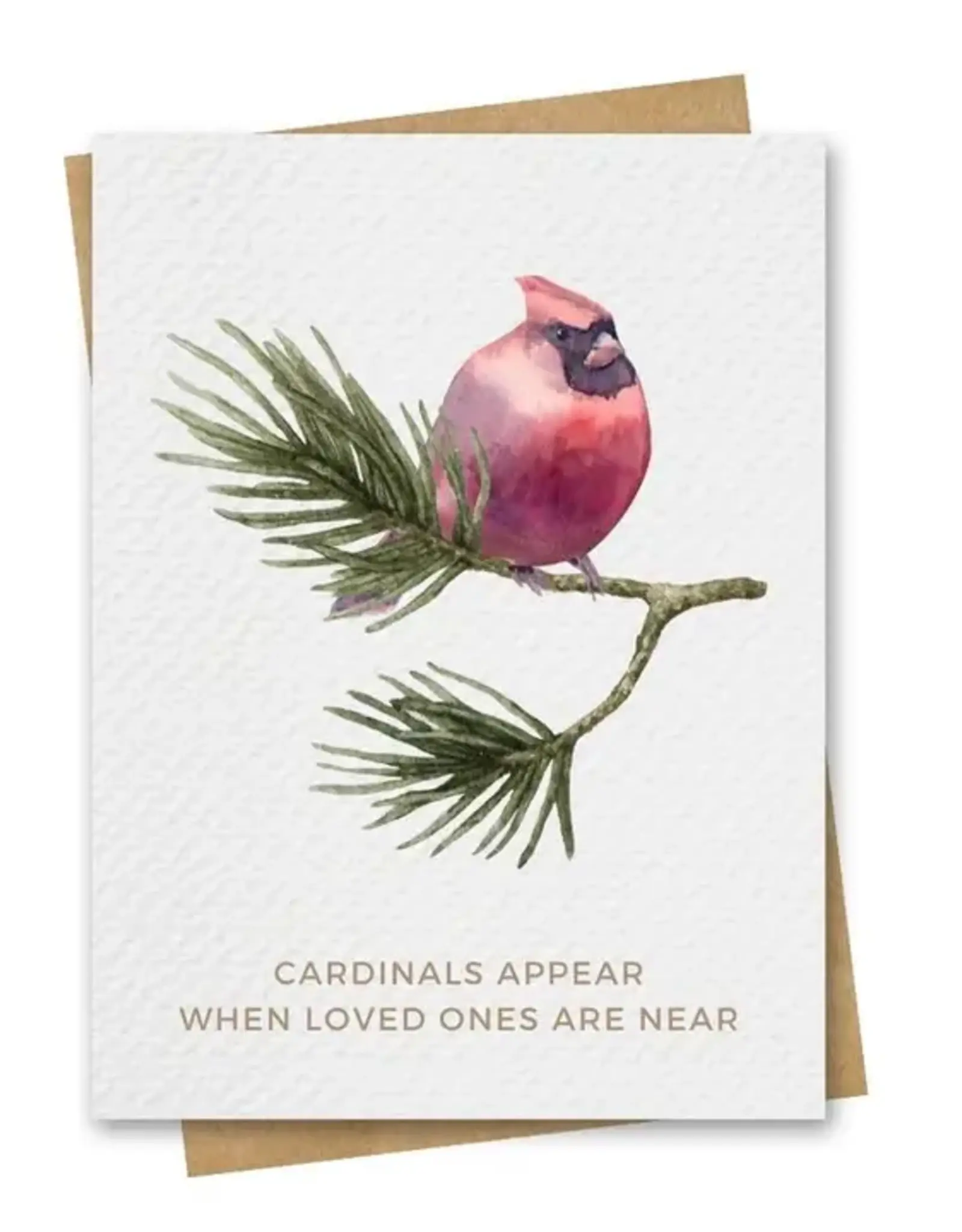 Paper Kuts Card, Cardinals Appear