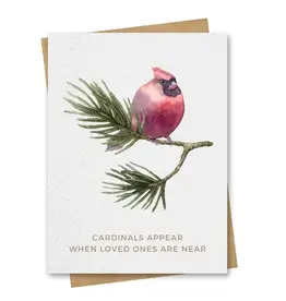 Paper Kuts Card, Cardinals Appear