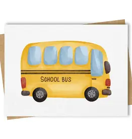 Paper Kuts Card, School Bus