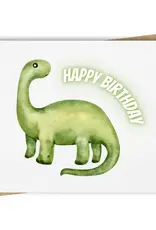 Paper Kuts Card, Happy Birthday Dinosaur