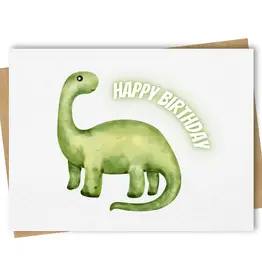 Paper Kuts Card, Happy Birthday Dinosaur