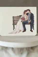 Paper Kuts Card, Bride & Groom Congratulations