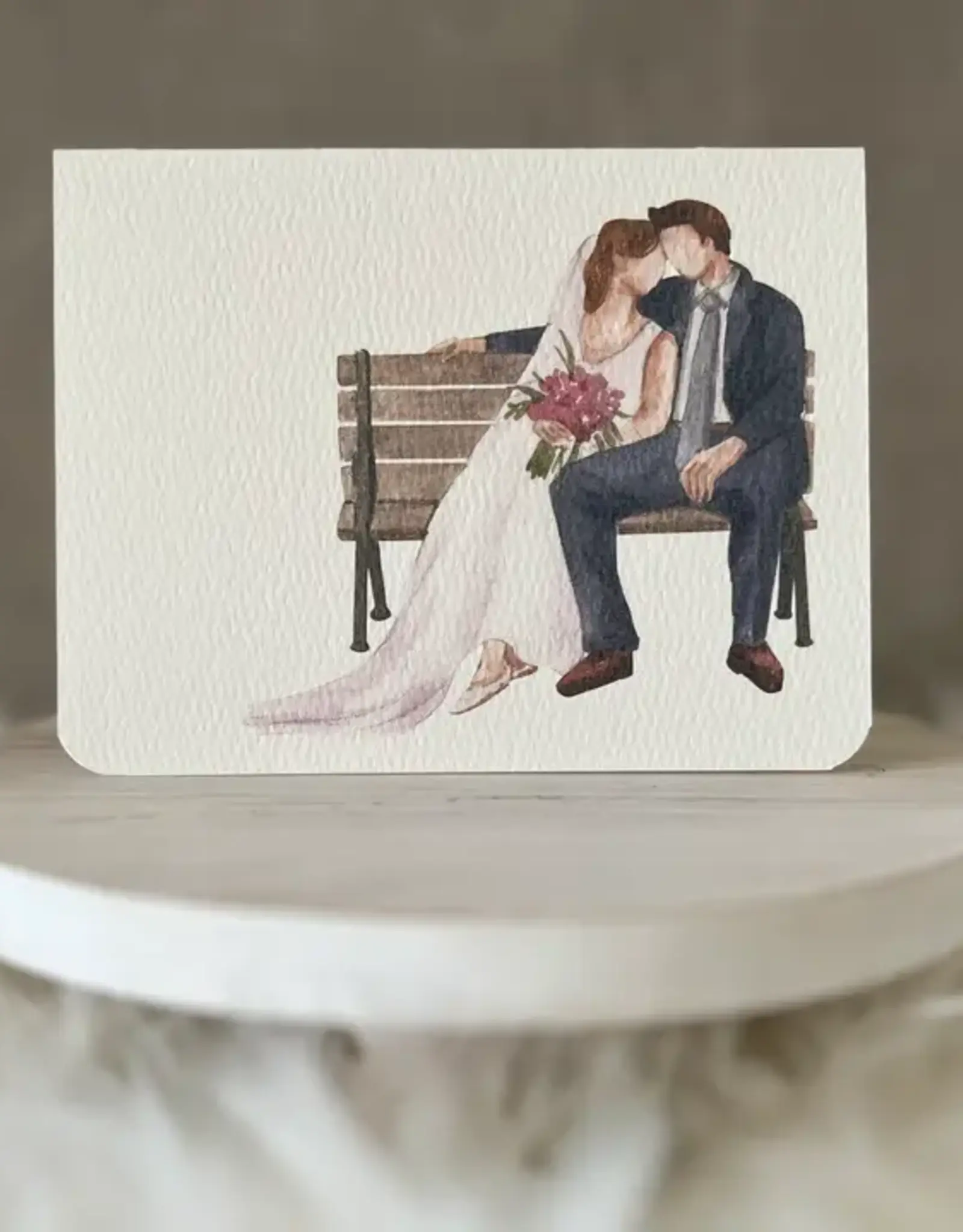 Paper Kuts Card, Bride & Groom Congratulations