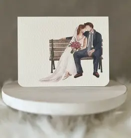 Paper Kuts Card, Bride & Groom Congratulations