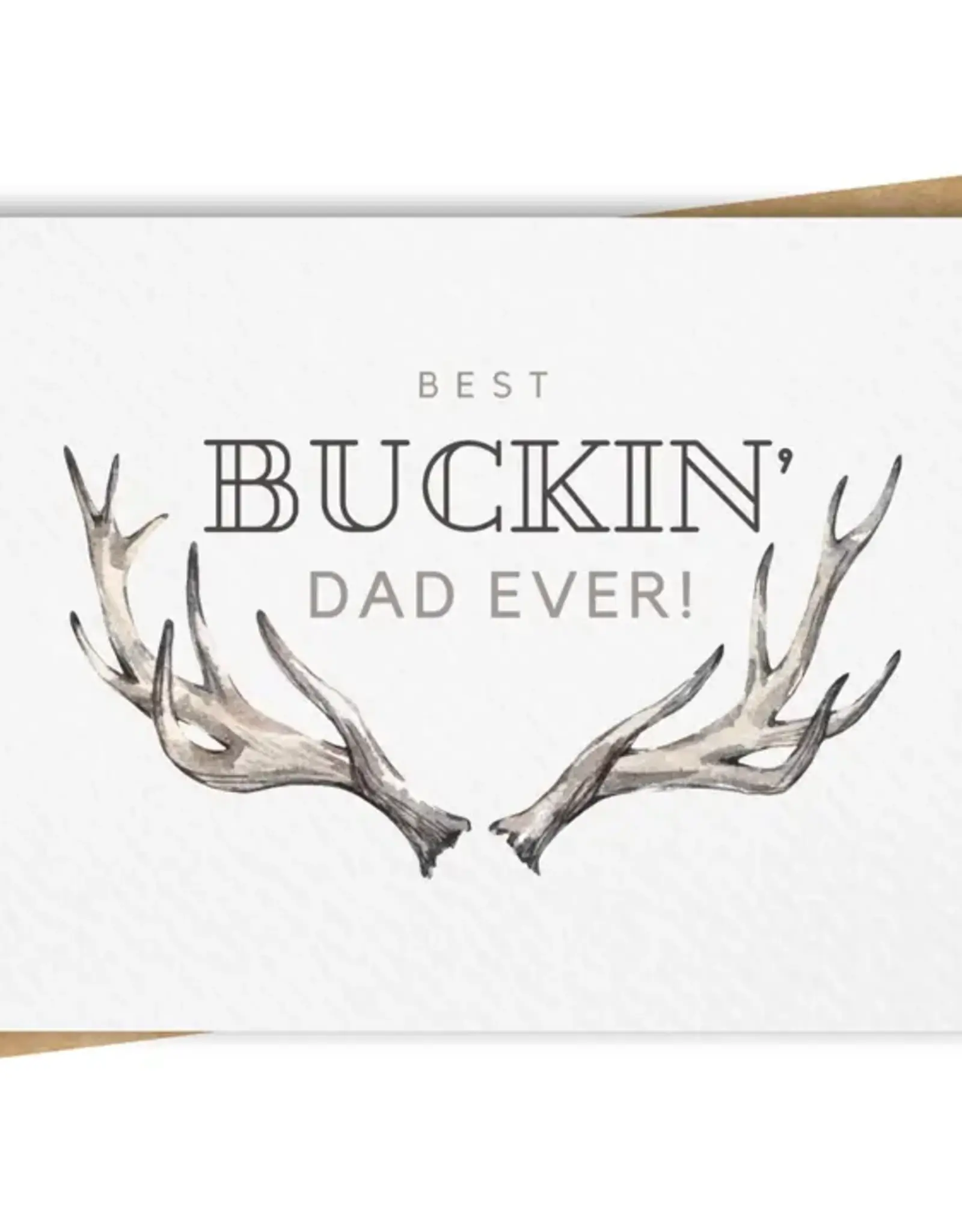 Paper Kuts Card, Best Bucking Dad Ever
